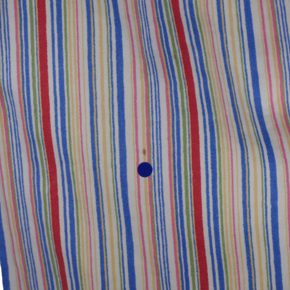 Coldwater Creek Pants Womens Medium Cotton Stretch Blend Rainbow Cropped - Picture 7 of 8